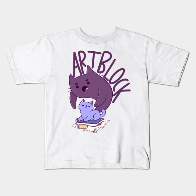 Art Block! Kids T-Shirt by TaylorRoss1